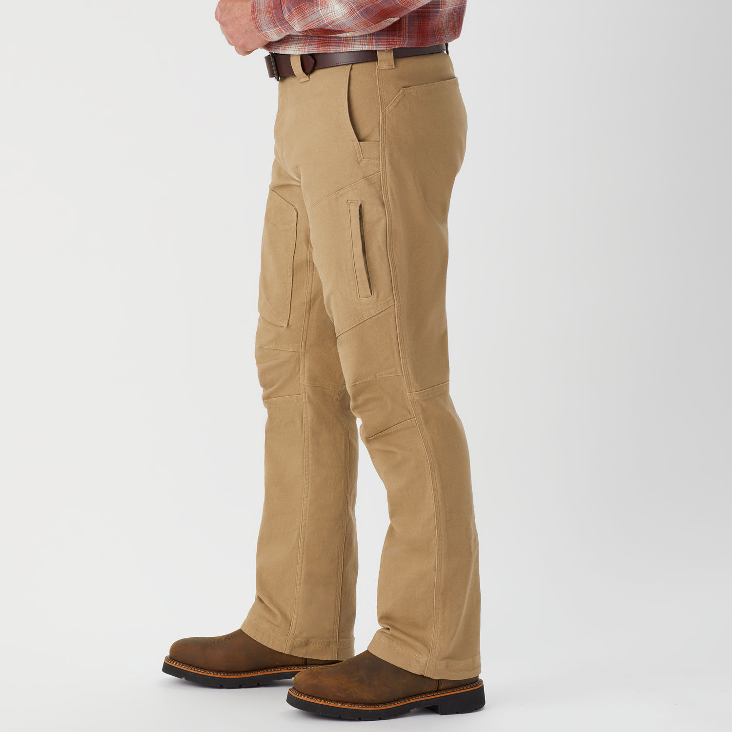 Buy Men's Kyubic Brown Cargo Pant Online | SNITCH